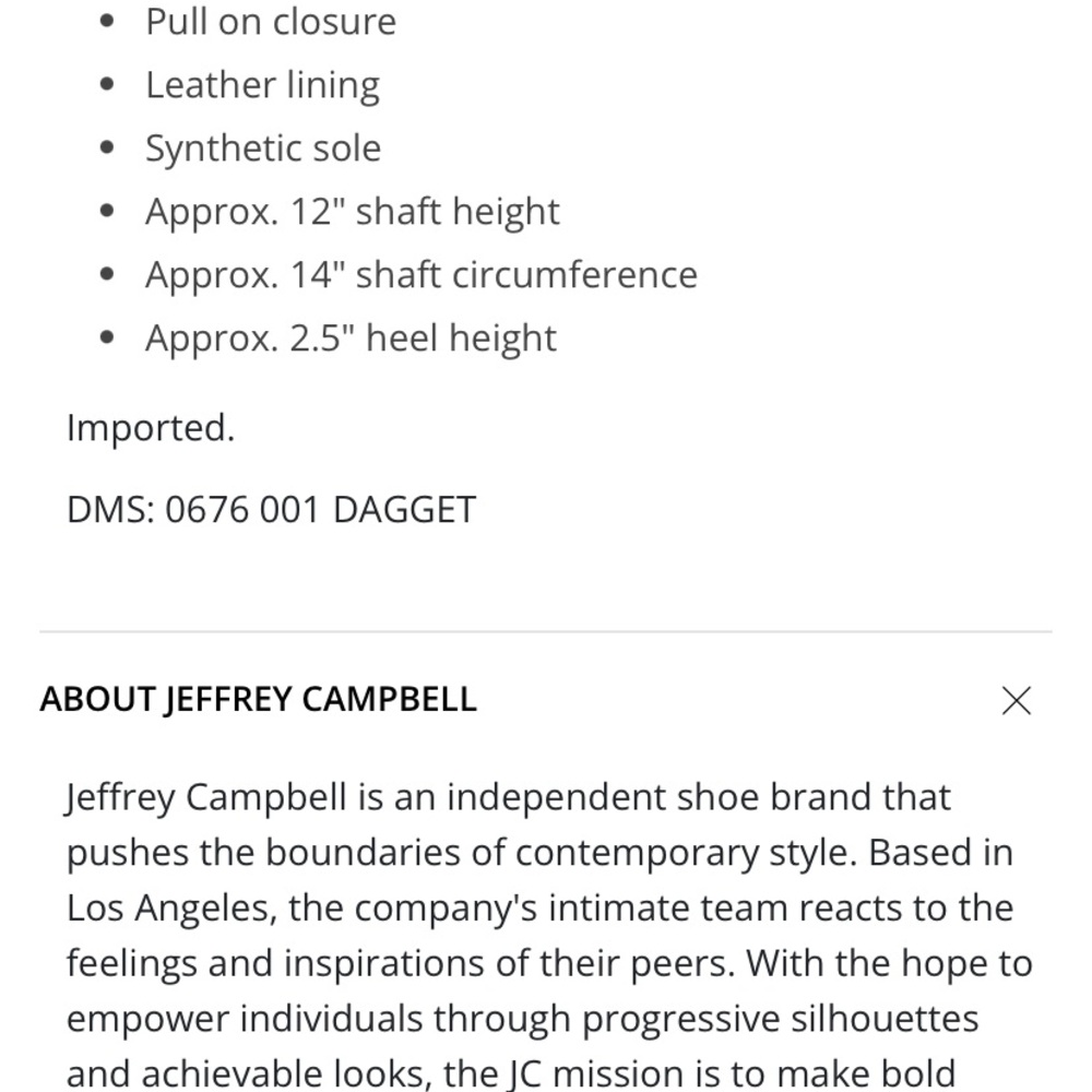 Jeffery Campbell/ free people Dagget Western cowboy boots - Picture 10 of 10